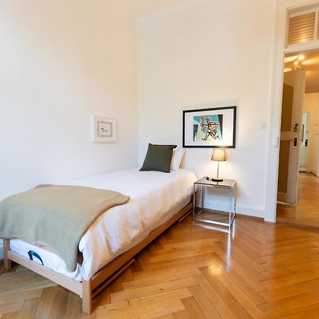 Charmante Altbauwohnung Am Rhein Basilea Esterno foto